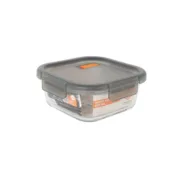 Lancheira Hermética MasterChef Cinzento Transparente Quadrado 800 ml (6 Unidades) A Preço de Revenda - nacloset 2