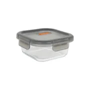 Lancheira Hermética MasterChef Cinzento Transparente Quadrado 1,1 L (6 Unidades) A Preço de Revenda - nacloset 2