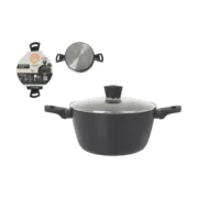 Caçarola com Tampa MasterChef 24 cm (4 Unidades) A Preço de Revenda - nacloset 2
