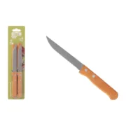 Conjunto de Facas para Carne Inde Natura Castanho Prateado 10,5 cm Multiusos 4 Peças (12 Unidades) Conjuntos de Facas - nacloset 2