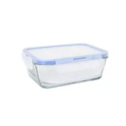 Lancheira Hermética LAV Cinzento Transparente 0,8 L (12 Unidades) A Preço de Revenda - nacloset 2
