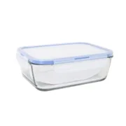 Lancheira Hermética LAV Cinzento Transparente 1,2 L (12 Unidades) A Preço de Revenda - nacloset 2