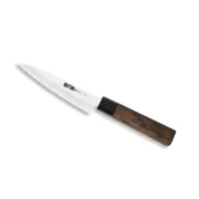 Faca de Cozinha Quttin Banno Takamura Castanho Prateado 12 cm (12 Unidades) Cozinha | Gourmet - nacloset 2