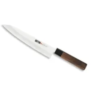 Faca de Cozinha Quttin GYUTOU Takamura Castanho Prateado 20 cm (12 Unidades) Cozinha | Gourmet - nacloset 2