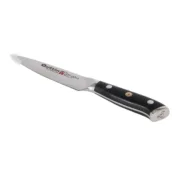 Faca de Cozinha Quttin Damaskus Preto Prateado 12 cm (2 Unidades) Cozinha | Gourmet - nacloset 2