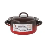 Caçarola La Estrella Fuego 1L Ø 14 x 7 cm (6 Unidades) A Preço de Revenda - nacloset 2
