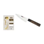 Faca de Cozinha Quttin DEBA Takamura Castanho Prateado 11 cm (12 Unidades) Cozinha | Gourmet - nacloset 2