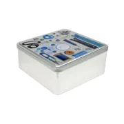 Caixa Multiusos Confortime Tailor Metal 19,7 x 19,7 x 8 cm (12 Unidades) A Preço de Revenda - nacloset 2