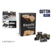Lata de Metal Quttin BISCUITS (12 Unidades) A Preço de Revenda - nacloset 2