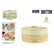 Vaporizador de ar quente para alimentos Quttin Bambu 20 x 8,5 cm (12 Unidades) A Preço de Revenda - nacloset 2