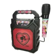 Altifalante Bluetooth portátil com microfone Reig Barbie Colunas Bluetooth - nacloset 2