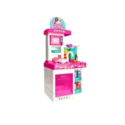Cozinha de Brincar Barbie 40,5 x 30 x 81 cm Cor de Rosa Brinquedos e Jogos - nacloset