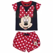 Pijama Infantil Minnie Mouse Vermelho Bebés e Crianças - nacloset