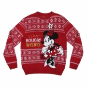 Jersey Mulher Minnie Mouse Vermelho Camisolas - nacloset