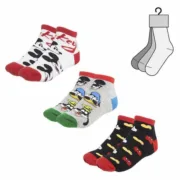 Meias Mickey Mouse Multicolor Moda | Acessórios - nacloset