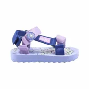 Sandálias Infantis Frozen Lilás Bebés e Crianças - nacloset