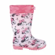 Botins Infantis Minnie Mouse Cor de Rosa Bebés e Crianças - nacloset