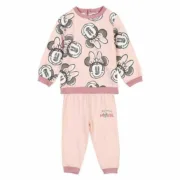Fato de Treino para Bebé Minnie Mouse Ocre Bebés e Crianças - nacloset