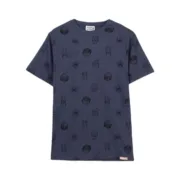 Camisola de Manga Curta Homem Marvel Azul escuro Moda | Acessórios - nacloset