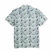 Camisola de Manga Curta Homem Mickey Mouse Verde Claro Moda | Acessórios - nacloset 2