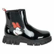 Botas Infantis Casuais Minnie Mouse Preto Bebés e Crianças - nacloset