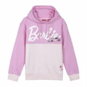 Camisola com Capuz Menina Barbie Cor de Rosa Desporto | Lazer - nacloset