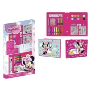 Set de Papelaria Minnie Mouse Cor de Rosa Conjuntos de papelaria - nacloset
