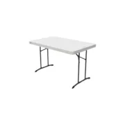 Mesa Dobrável Lifetime Branco 12,2 x 7,4 x 7,6 cm Casa | Jardim - nacloset