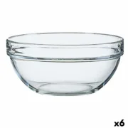 Saladeira Luminarc Transparente Vidro (23 x 11 cm) (6 Unidades) A Preço de Revenda - nacloset