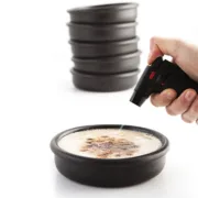 Tacho Quid Barro Lux Preto Cerâmica Ø 18 cm (12 Unidades) A Preço de Revenda - nacloset 2