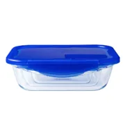 Lancheira Hermética Pyrex Cook & Go Azul 1,7 L 24 x 18 cm Vidro (5 Unidades) A Preço de Revenda - nacloset 2