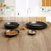 Caçarola Quid Senia Preto Metal Aço Ø 26 cm (6 Unidades) A Preço de Revenda - nacloset 2