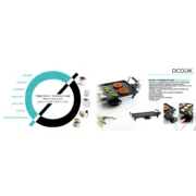 Grelhador Dcook Gallery Preto 2000 W 4 Unidades Chapas e grelhadores - nacloset 2