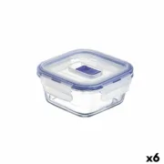 Lancheira Hermética Luminarc Pure Box Active 380 ml Duas cores Vidro (6 Unidades) A Preço de Revenda - nacloset