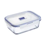 Lancheira Hermética Luminarc Pure Box Active 19 x 13 cm 1,22 L Duas cores Vidro (6 Unidades) A Preço de Revenda - nacloset 2