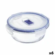 Lancheira Hermética Luminarc Pure Box Active 670 ml 14 x 6 cm Duas cores Vidro (6 Unidades) A Preço de Revenda - nacloset