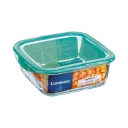 Lancheira Quadrada com Tampa Luminarc Keep’n Lagon 760 ml 13 x 6 cm Turquesa Vidro (6 Unidades) A Preço de Revenda - nacloset 2