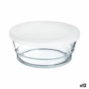 Lancheira Redonda com Tampa Arcoroc So Urban Duas cores Vidro 1,1 L (12 Unidades) A Preço de Revenda - nacloset