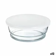 Lancheira Redonda com Tampa Arcoroc So Urban Duas cores Vidro 1,35 L (12 Unidades) A Preço de Revenda - nacloset