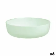 Saladeira Luminarc Diwali Paradise Verde Vidro 22 cm (6 Unidades) A Preço de Revenda - nacloset
