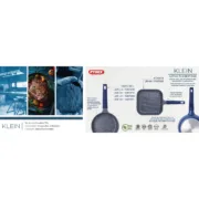 Frigideira Pyrex Klein Azul Metal Ø 20 cm (6 Unidades) Cozinha | Gourmet - nacloset 2