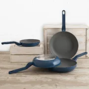 Frigideira Quid Baltic Branco Metal Ø 28 cm (5 Unidades) Cozinha | Gourmet - nacloset 2