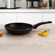 Frigideira Quid Estelar Preto Metal Ø 18 cm (6 Unidades) Cozinha | Gourmet - nacloset 2