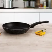 Frigideira Quid Estelar Preto Metal Ø 30 cm (6 Unidades) Cozinha | Gourmet - nacloset 2