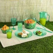 Saladeira Quid Iris Verde Plástico Ø 25 cm (12 Unidades) A Preço de Revenda - nacloset 2