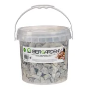 Bote 3 Kg Pedras Decorativas Cinzento claro (4 Unidades) Casa | Jardim - nacloset 2