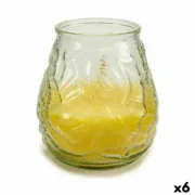 Vela Perfumada Amarelo Transparente Citronela 9 x 9,5 x 9 cm (6 Unidades) A Preço de Revenda - nacloset