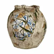 Figura Decorativa para Jardim Vaso Poliresina 27 x 27 x 27 cm (2 Unidades) A Preço de Revenda - nacloset 2