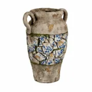 Figura Decorativa para Jardim Vaso Poliresina 21 x 34,5 x 28 cm (2 Unidades) A Preço de Revenda - nacloset 2