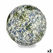 Figura Decorativa para Jardim Bol Poliresina 31,5 x 31,5 x 31,5 cm (2 Unidades) A Preço de Revenda - nacloset